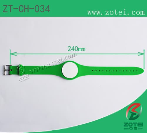 RFID Soft PVC wristband tag_ZT_CH_034_